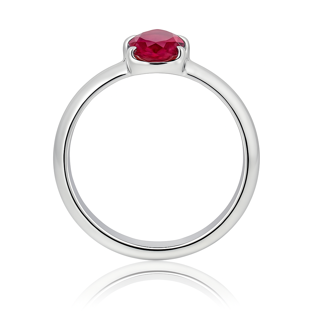 Anillo Heart Stone