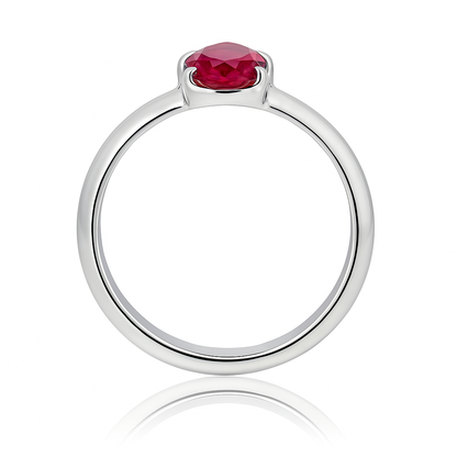 Anillo Heart Stone