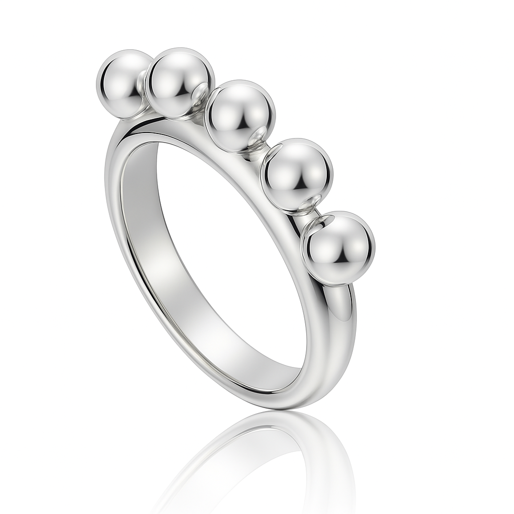 Anillo Burbujas de Plata