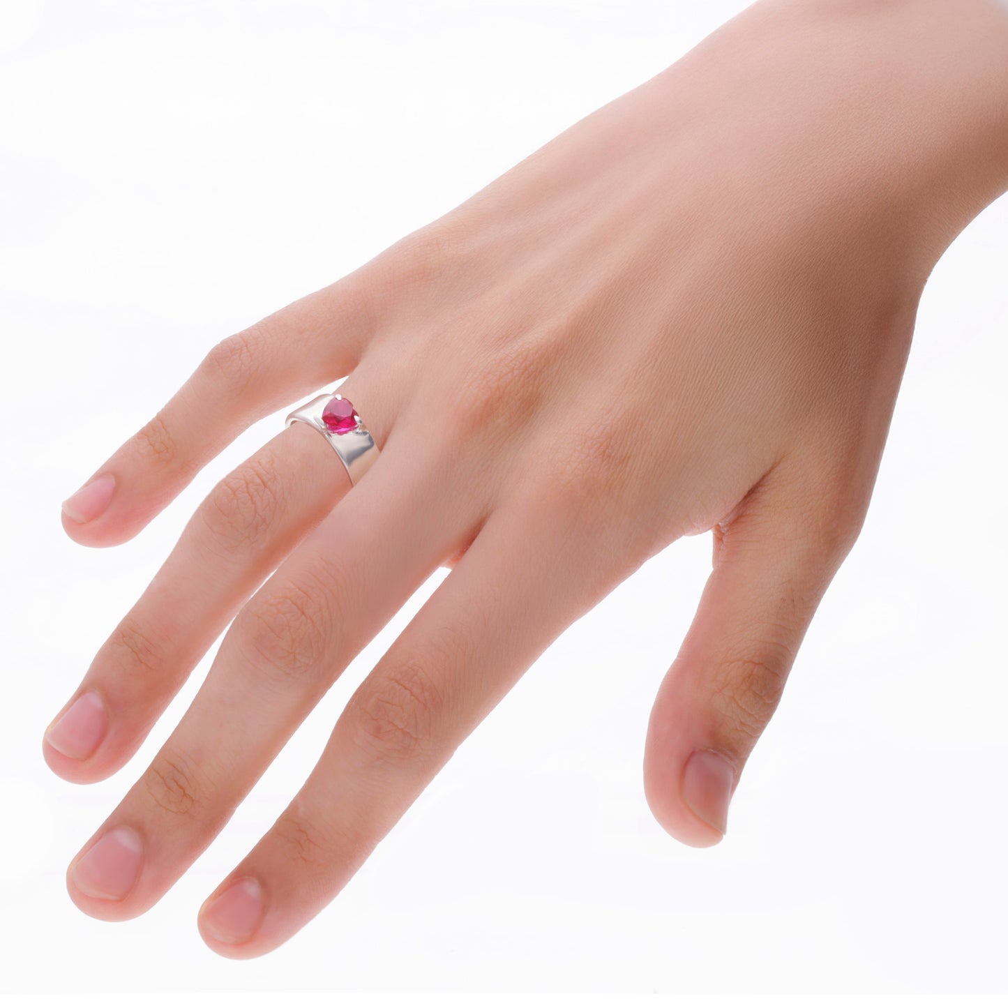 Anillo Heart Stone