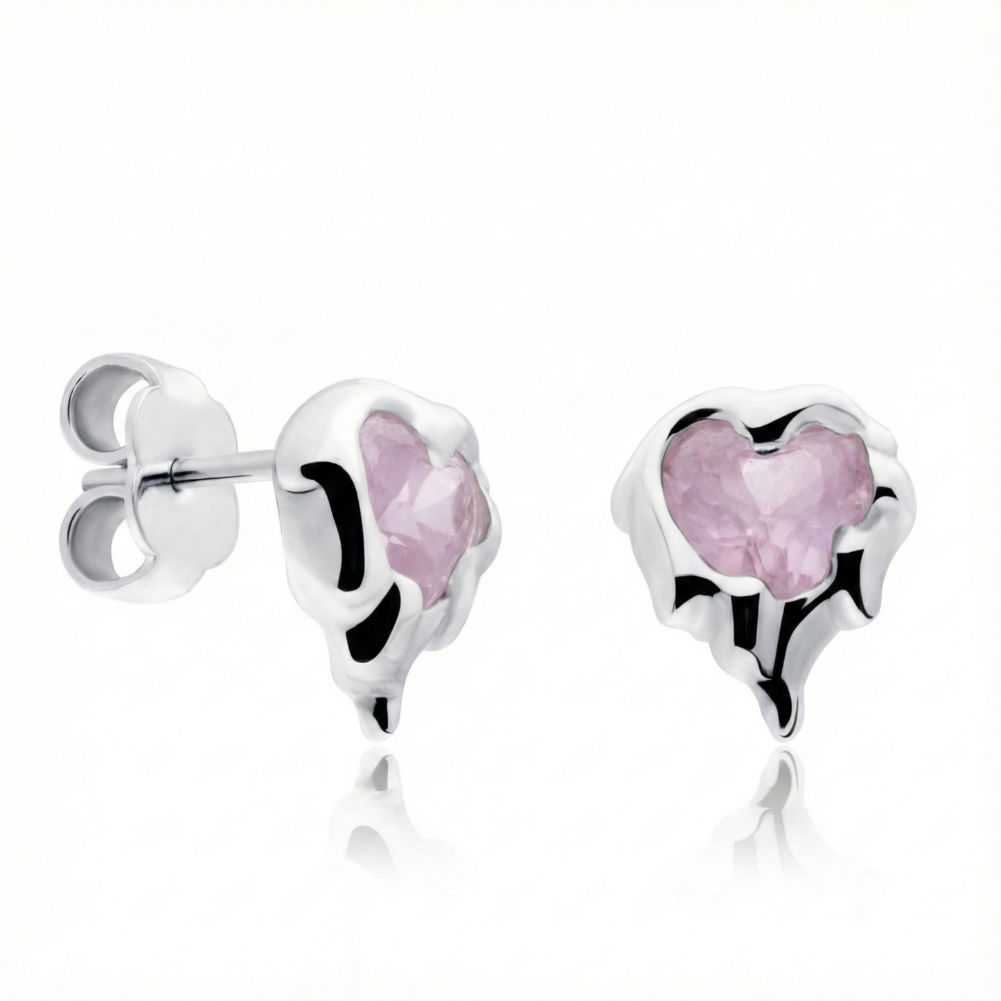 Aretes de Plata 925 modelo Dripping Love