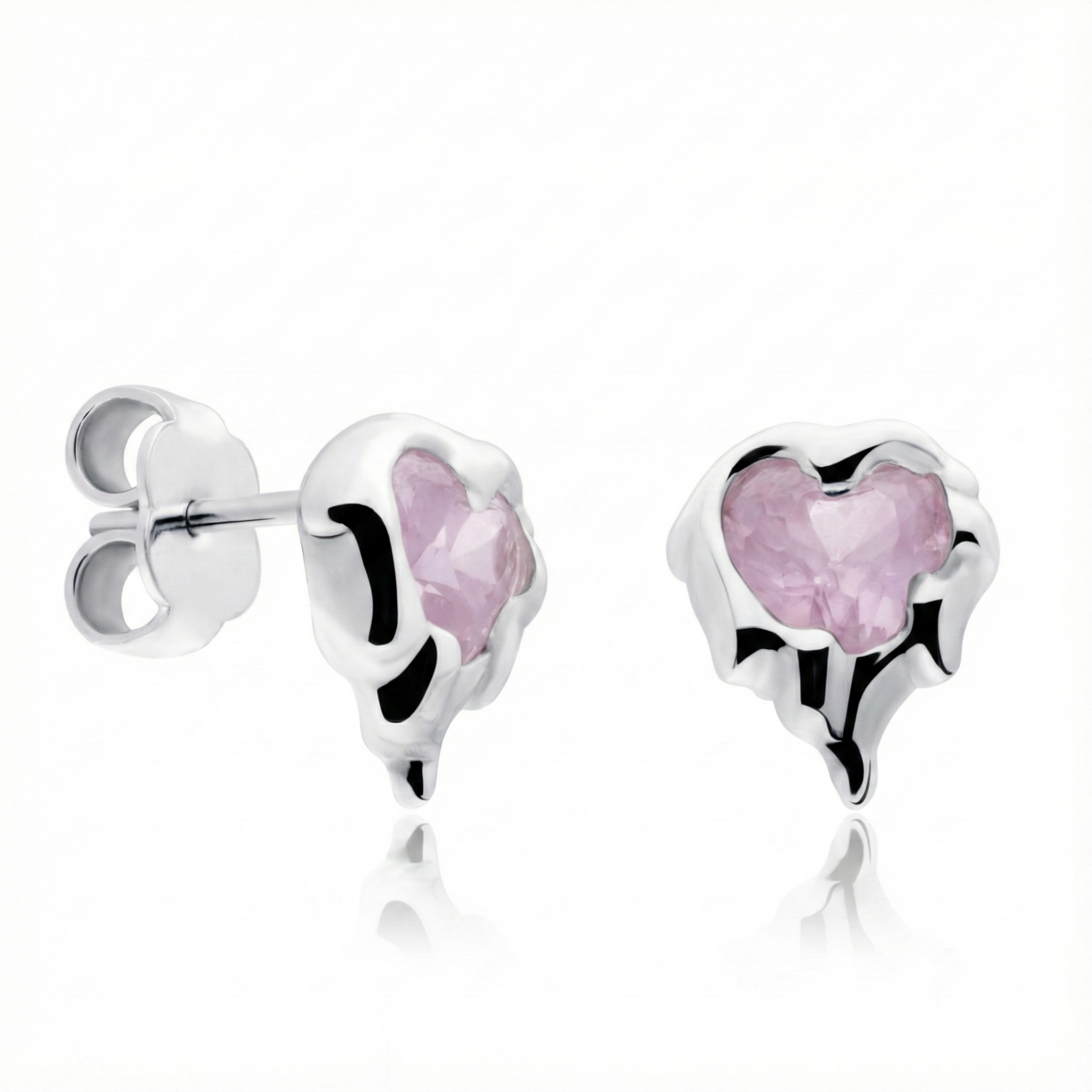 Aretes de Plata 925 modelo Dripping Love