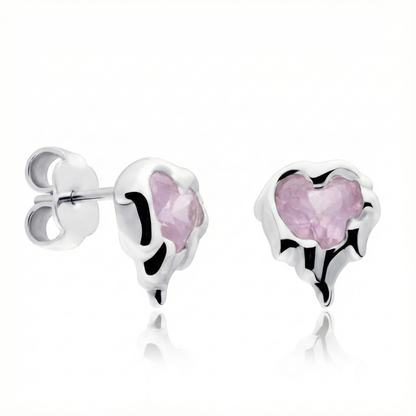 Aretes de Plata 925 modelo Dripping Love