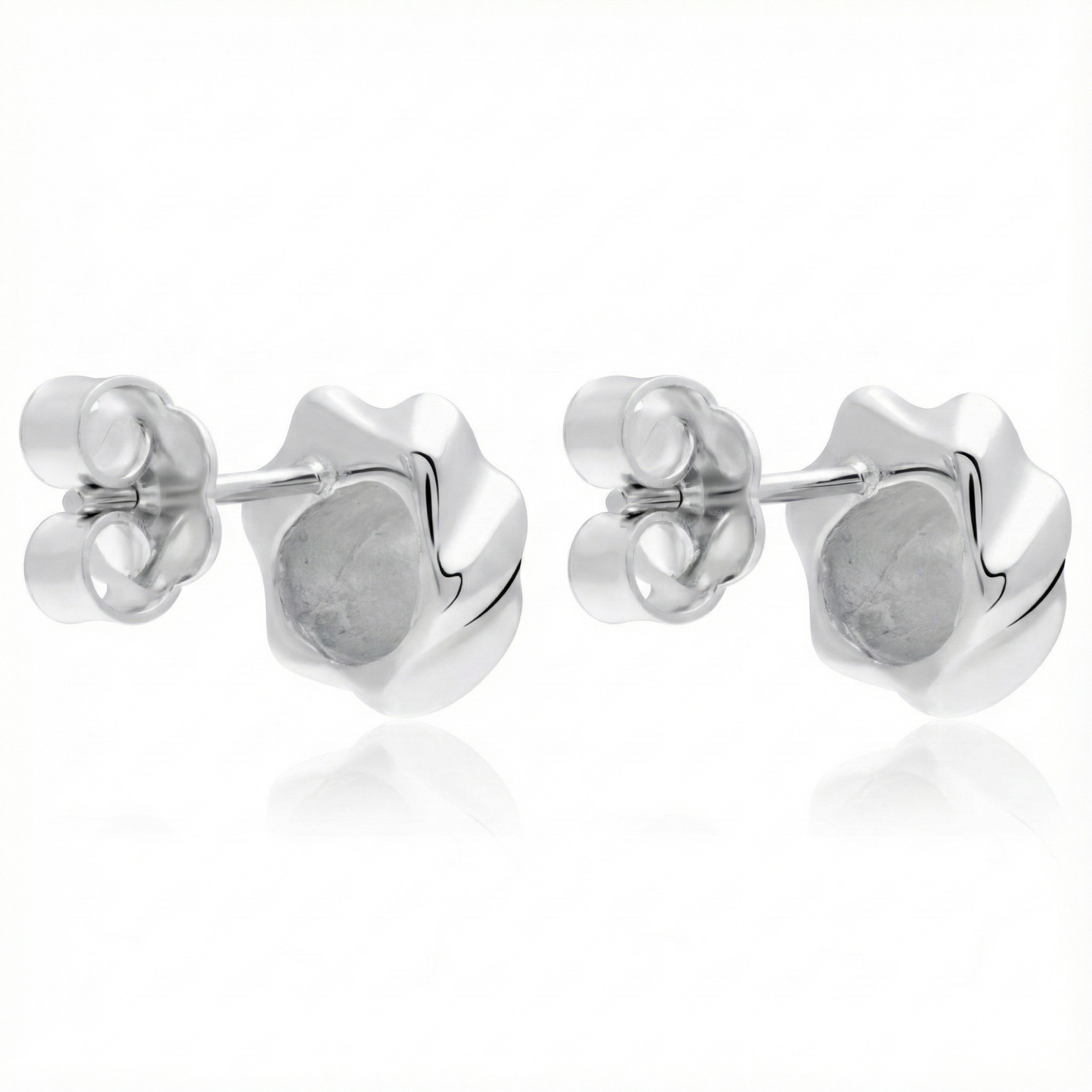 Aretes de Plata 925 modelo Lolly por atras