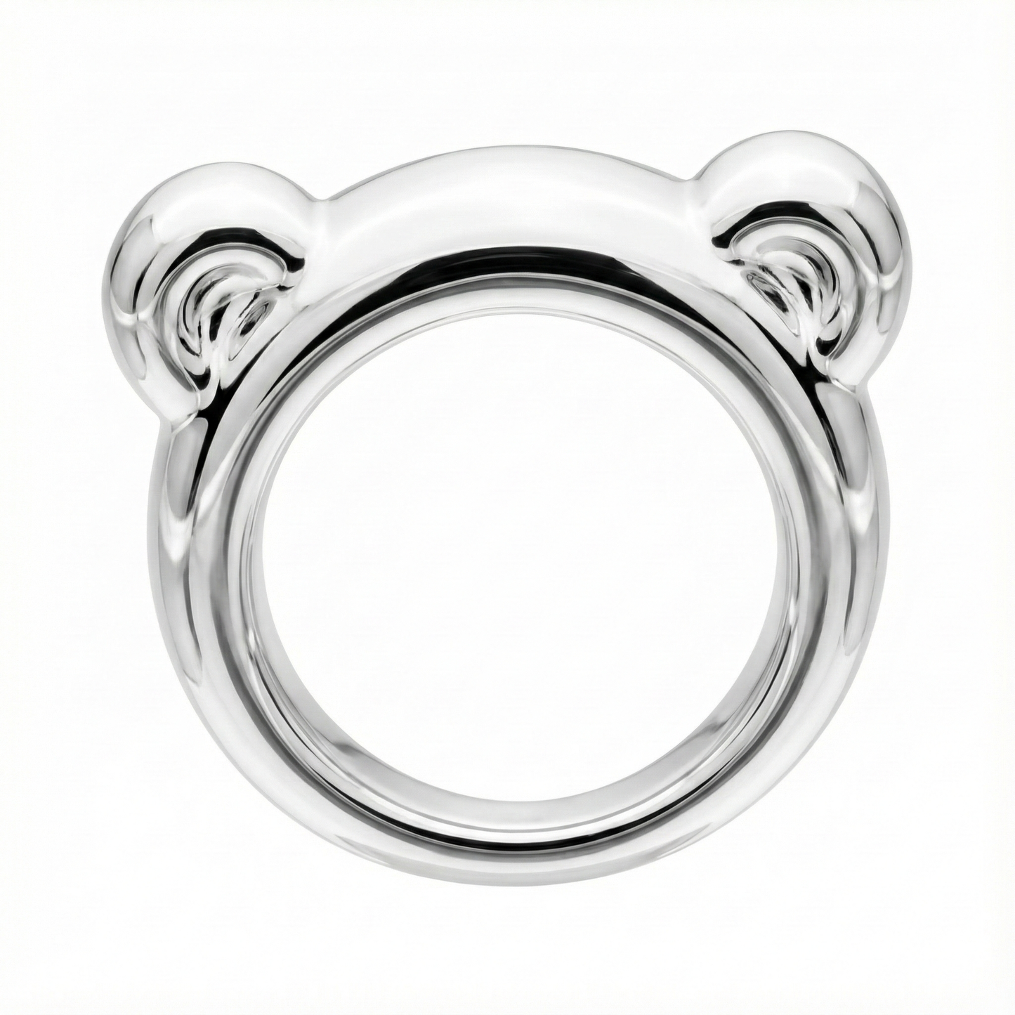 Anillo de Plata 925 modelo WInter Bear de frente